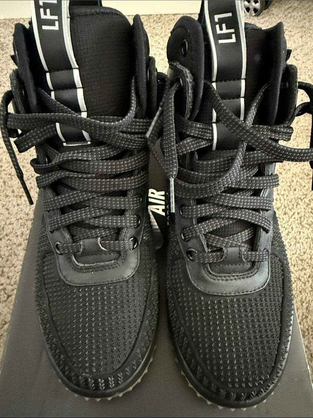 Nike Men's Black Duckboot with Gum Outsole